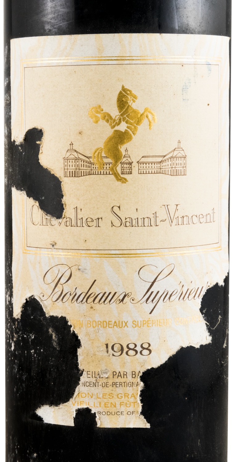 1988 Domaine de Chevalier Saint-Vincent Bordeaux tinto
