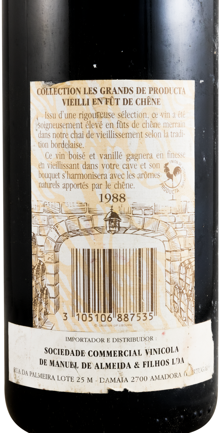 1988 Domaine de Chevalier Saint-Vincent Bordeaux tinto