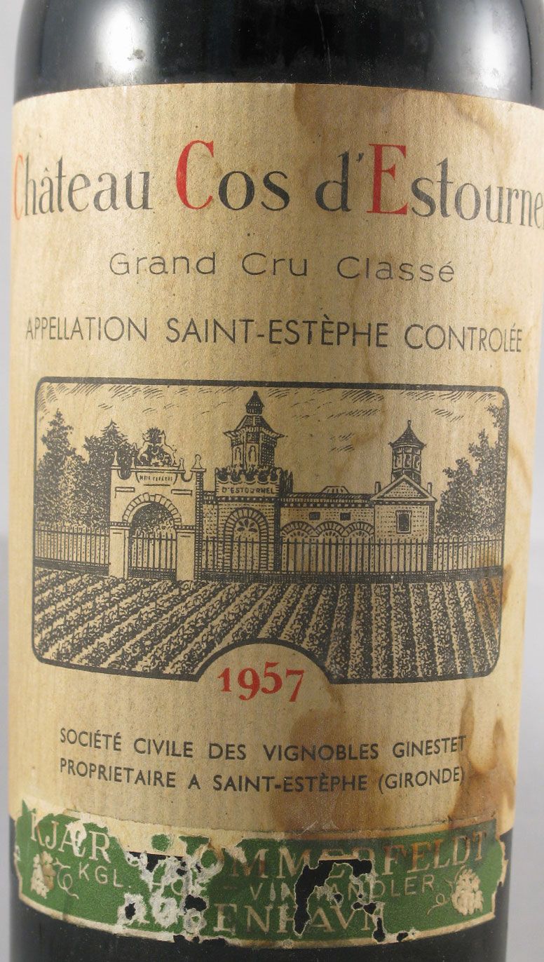 1957 Château Cos D'Estournel Saint-Estèphe tinto