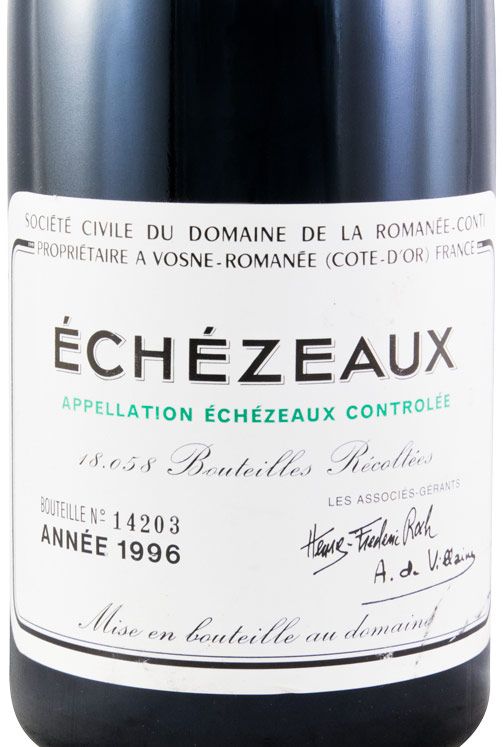 1996 Domaine de la Romanée-Conti Grand Cru Échézeaux red