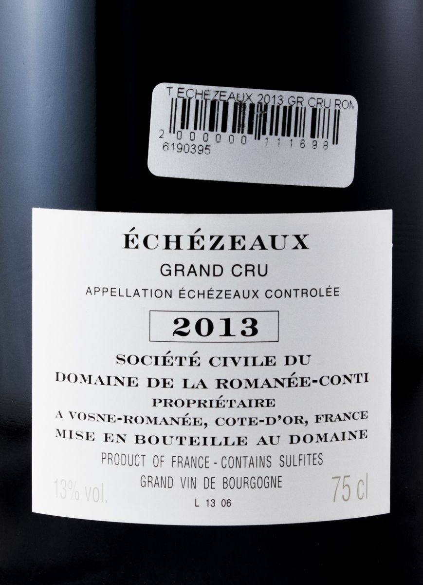 2013 Domaine de la Romanée-Conti Gran Cru Échézeaux tinto