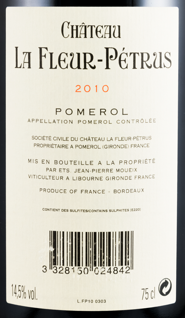 2010 Château La Fleur-Pétrus Pomerol tinto