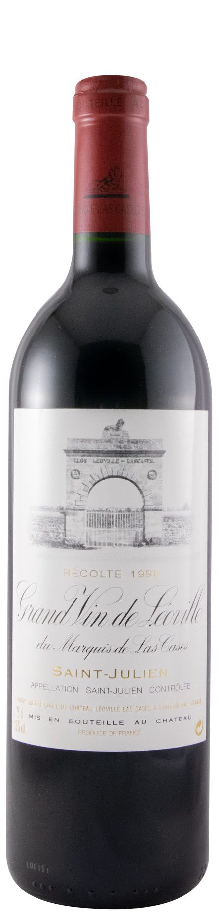 1998 Château Léoville las Cases Grand Vin de Léoville tinto