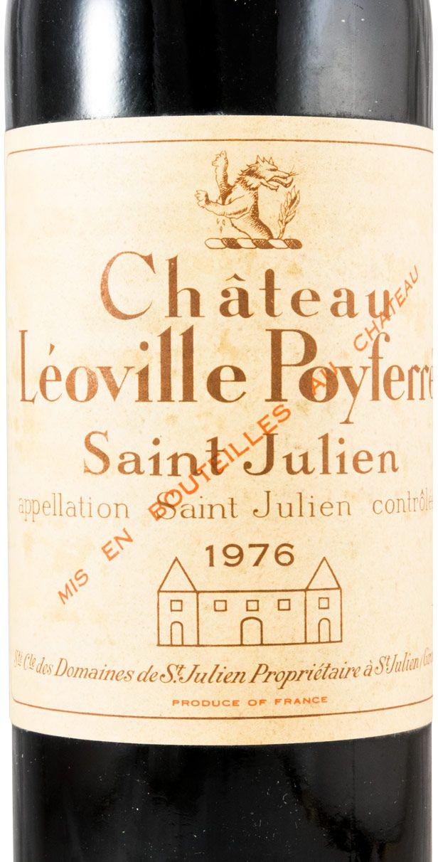 1976 Château Léoville Poyferre Saint-Julien tinto