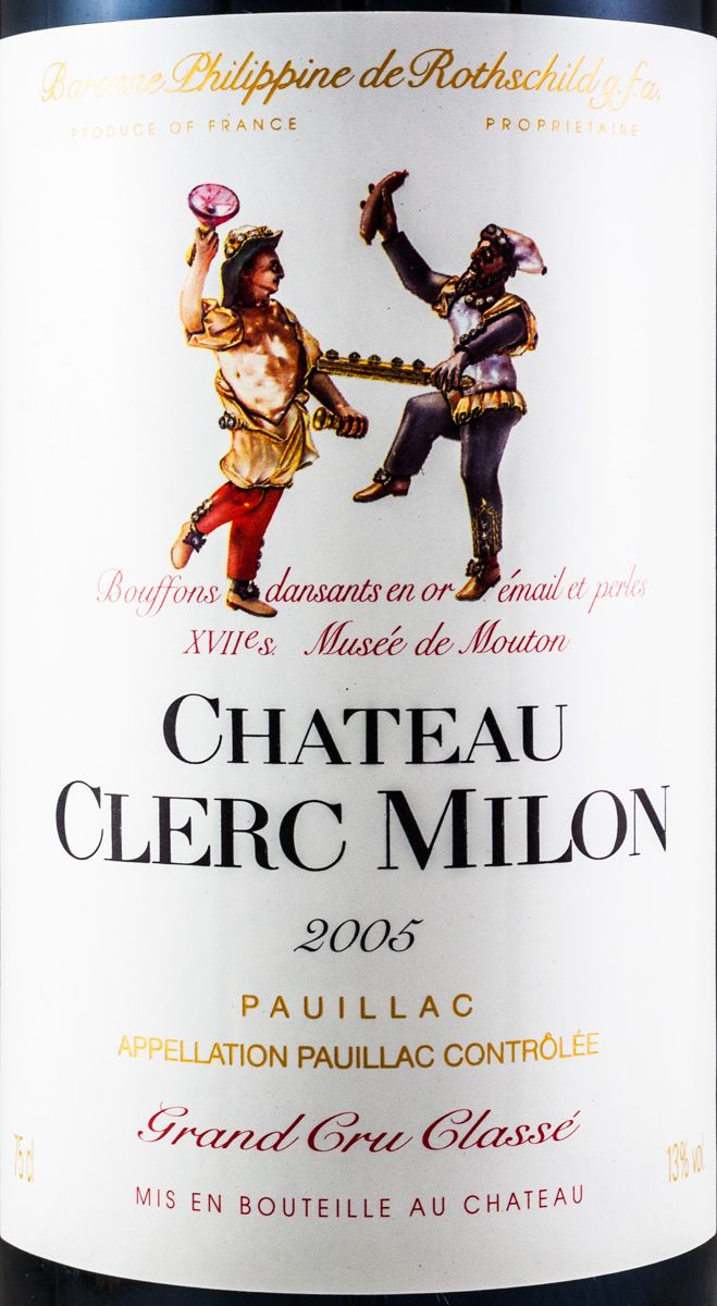 2005 Château Clerc-Milon Pauillac red