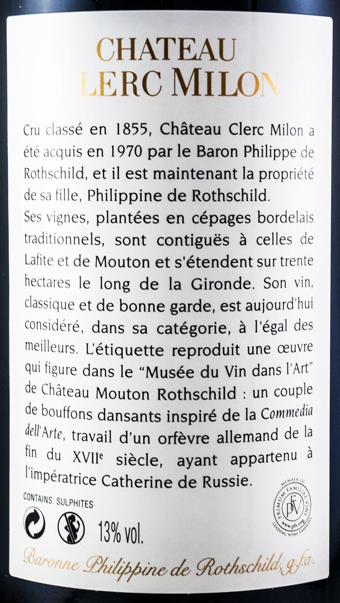2005 Château Clerc-Milon Pauillac red