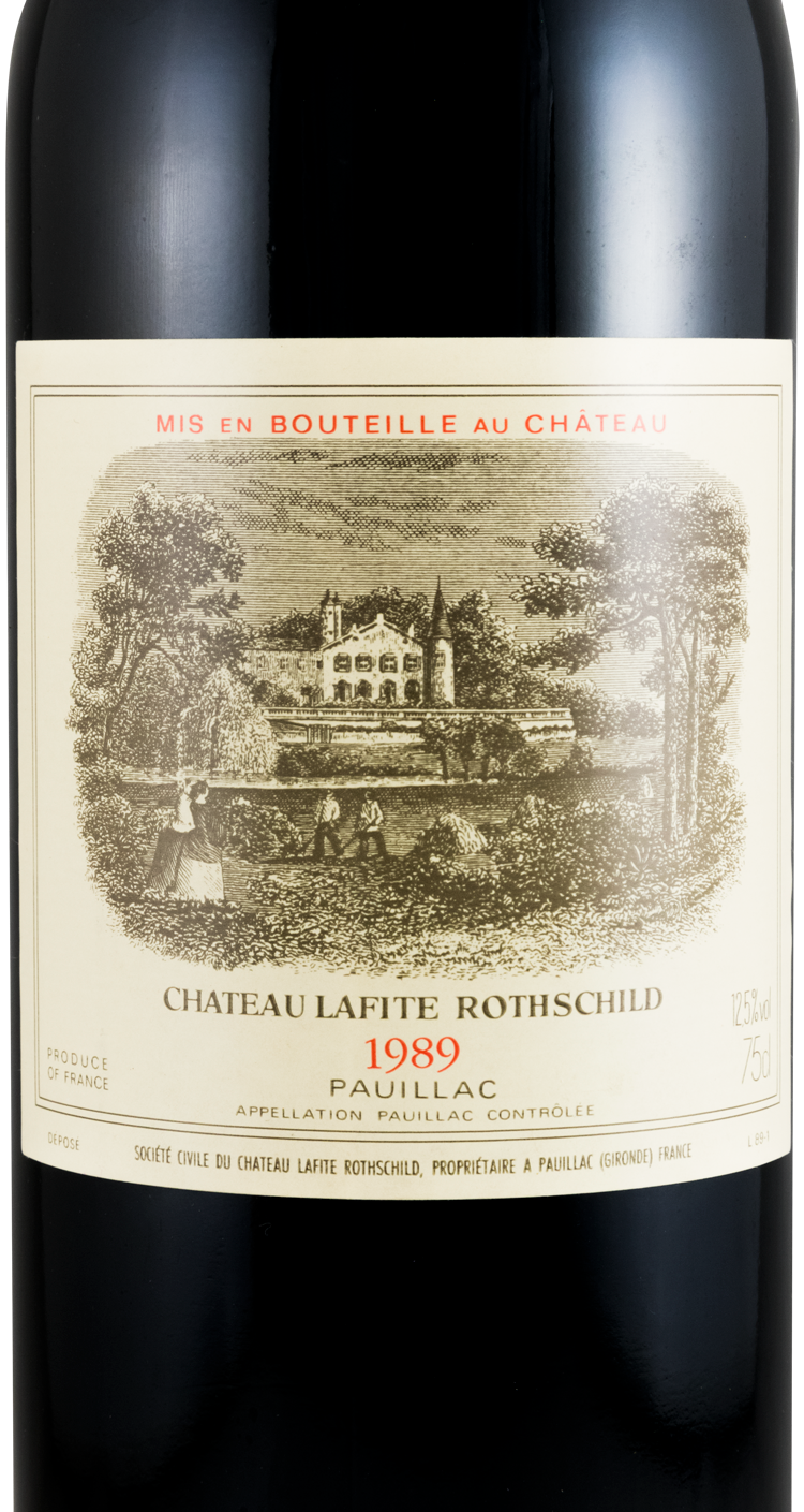 1989 Château Lafite Rothschild Pauillac tinto
