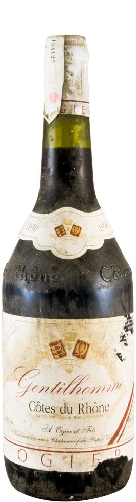 1990 Gentilhomme Côtes du Rhône red