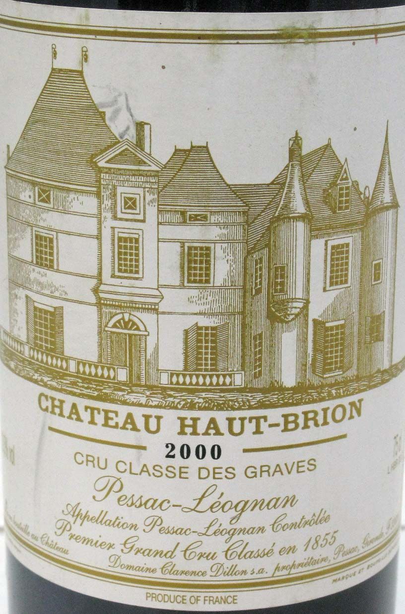 2000 Château Haut-Brion Pessac-Léognan red