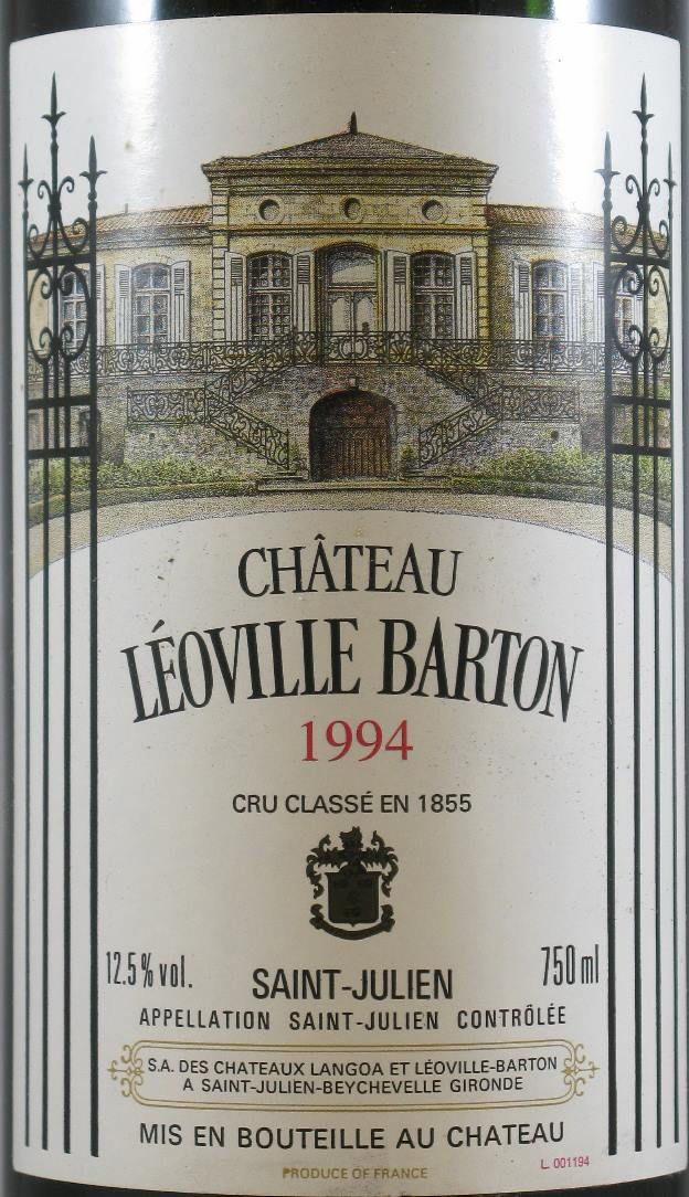 1994 Château Léoville Barton Saint-Julien tinto