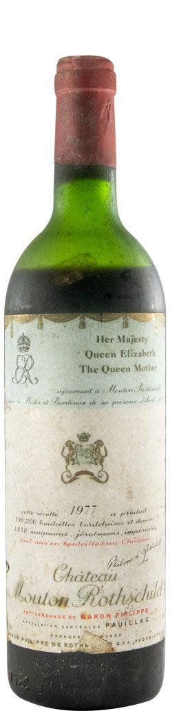 1977 Château Mouton Rothschild Pauillac red