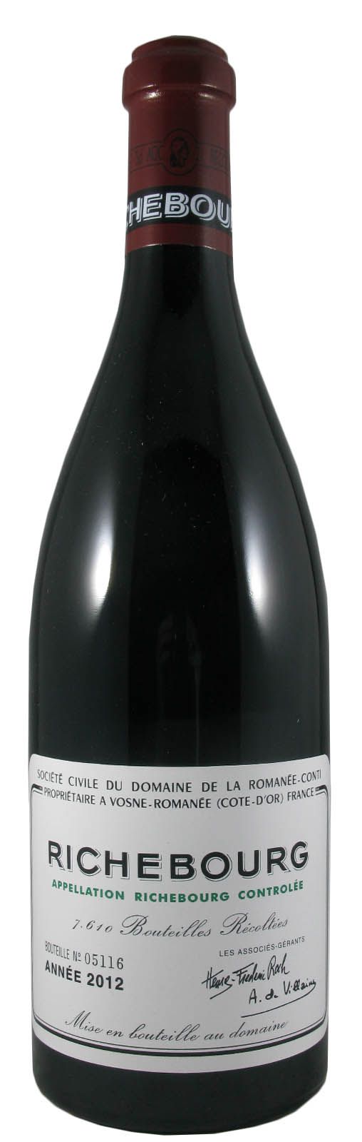 2012 Domaine de la Romanée-Conti Richebourg tinto