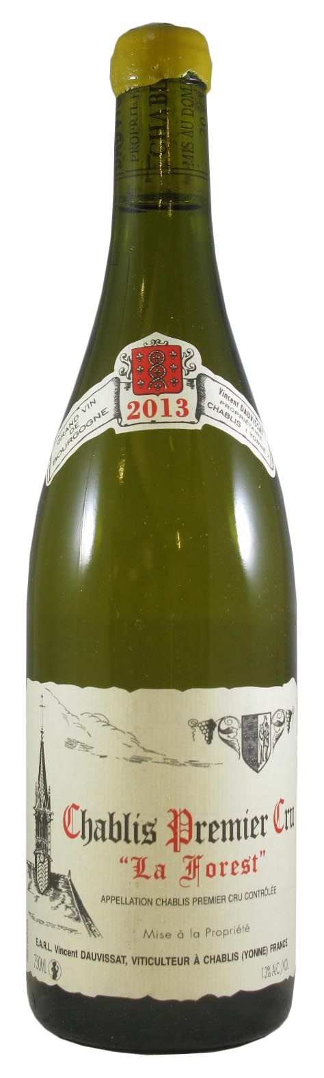 2013 Rene et Vincent Dauvissant La Forest Premier Cru Chablis branco