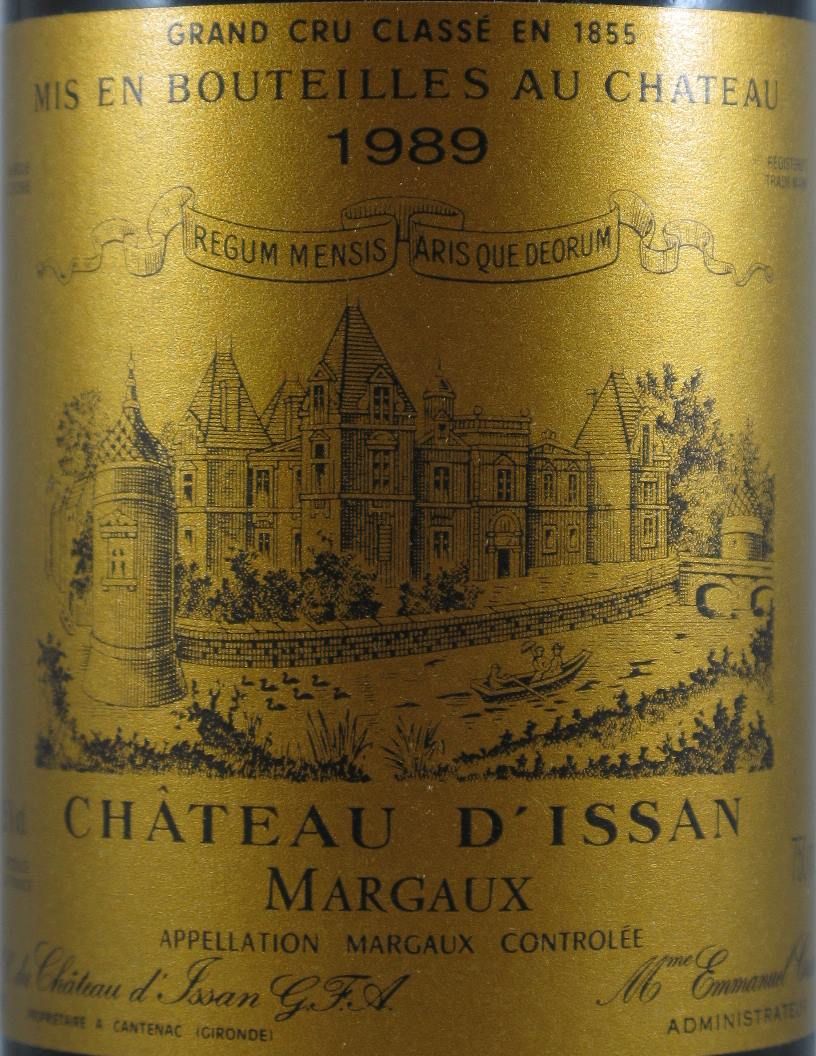 1989 Château d'Issan Margaux tinto