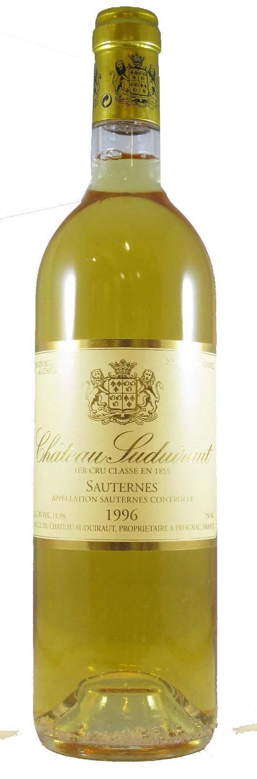 1996 Château Suduiraut Sauternes white