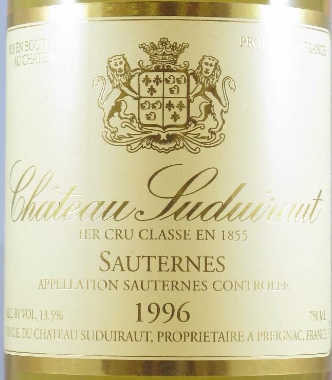 1996 Château Suduiraut Sauternes white