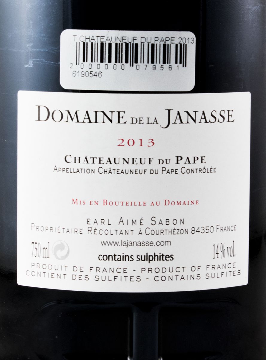 2013 Domaine de la Janasse Châteauneuf-du-Pape tinto