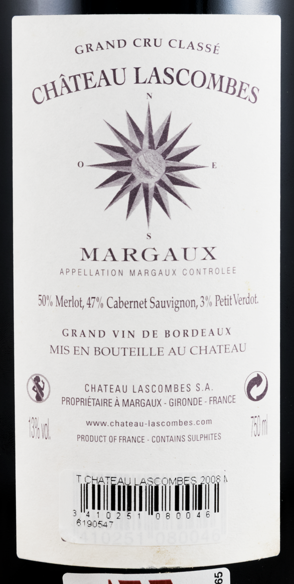 2008 Château Lascombes Margaux tinto