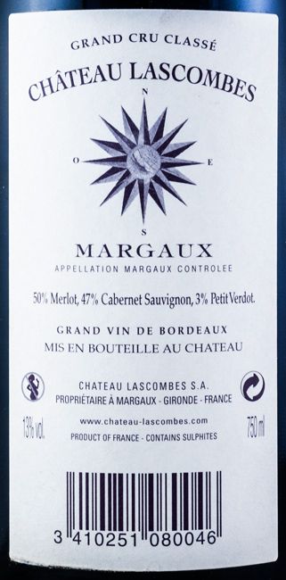 2008 Château Lascombes Margaux tinto