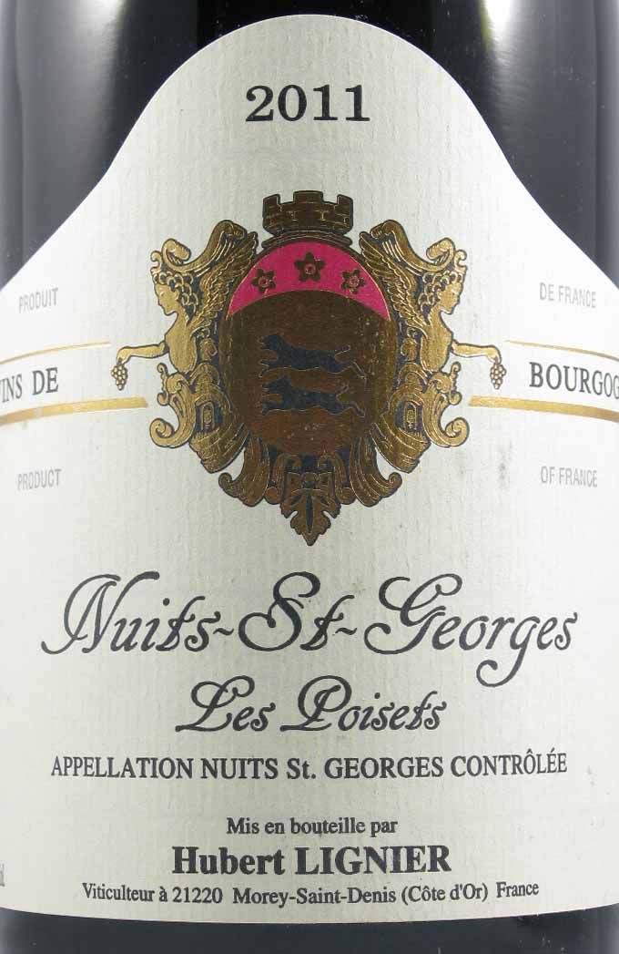 2011 Domaine Hubert Lignier Les Poisets Nuits-Saint-Georges tinto