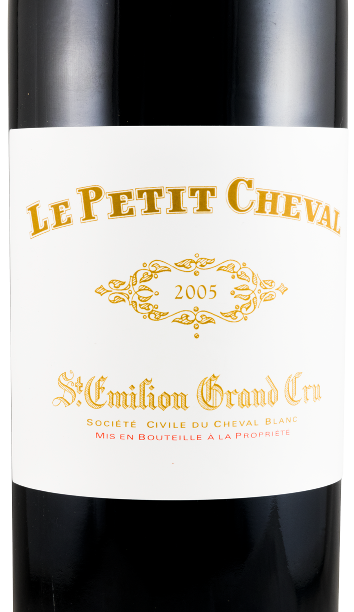 2005 Château Cheval Blanc Le Petit Cheval Saint-Émilion red