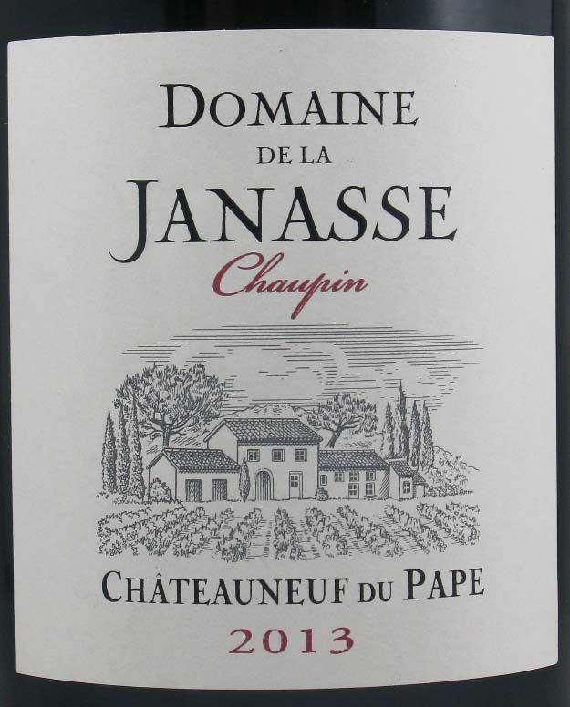 2013 Domaine de la Janasse Chaupin Châteauneuf-du-Pape tinto