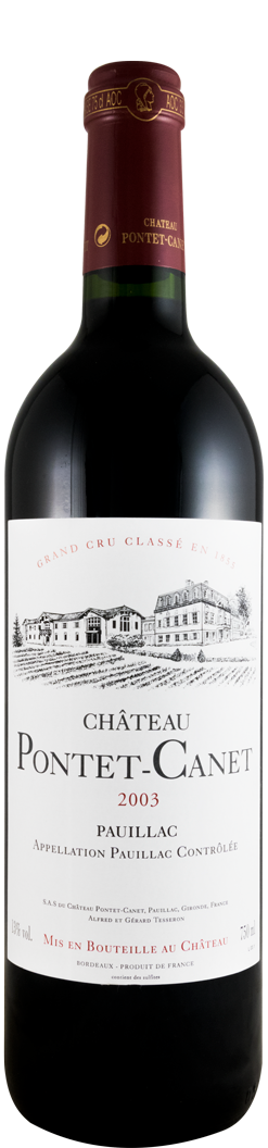 2003 Château Pontet-Canet Pauillac red