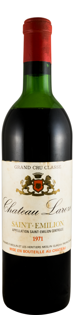 1971 Château Laroze Saint-Émilion red