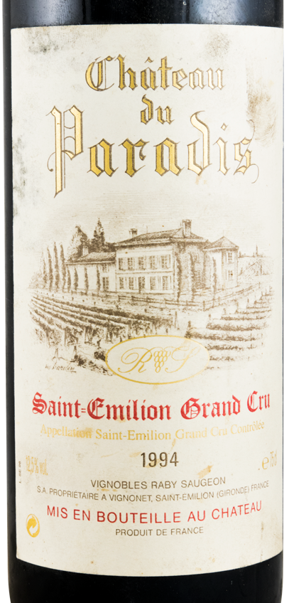 1994 Château du Paradis Saint-Émilion tinto