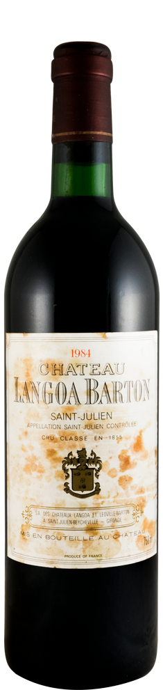 1984 Château Langoa Barton Saint-Julien red