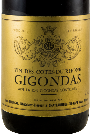1978 Léon Perdigal Gigondas red