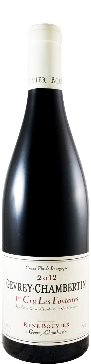 2012 René Bouvier Premier Cru Les Fontenys Gevrey-Chambertin tinto