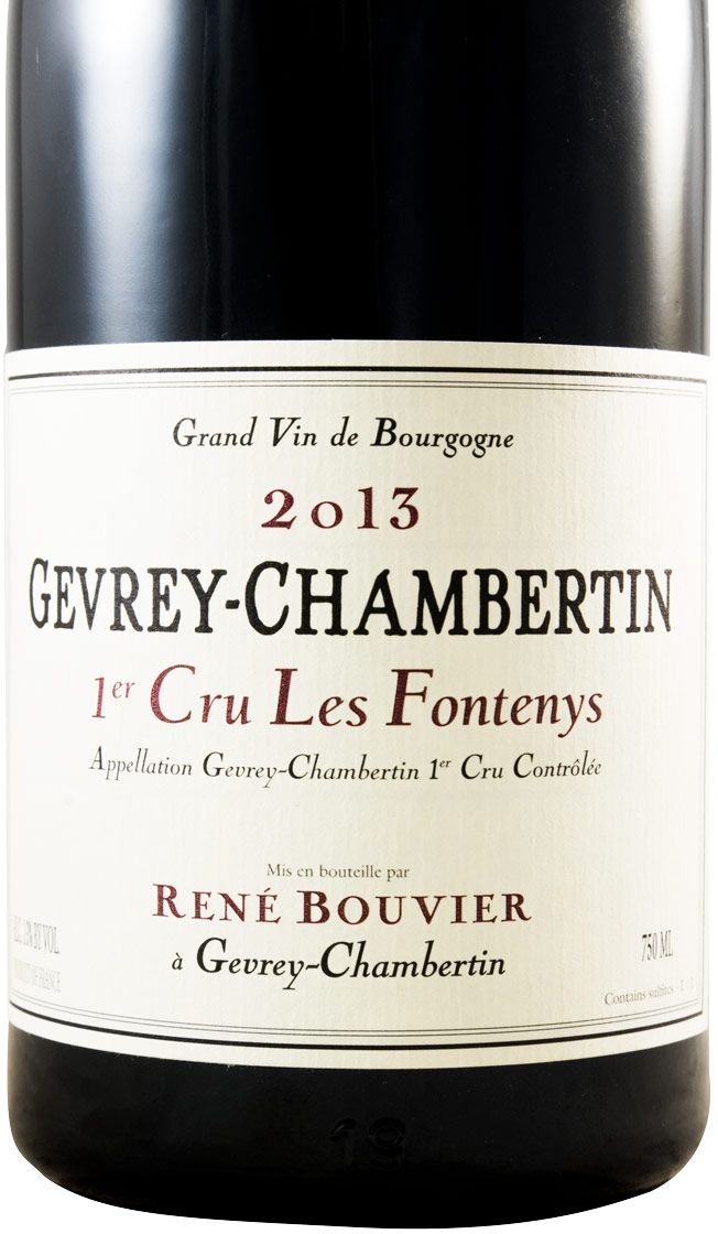 2013 René Bouvier Les Fontenys Premier Cru Gevrey-Chambertin tinto