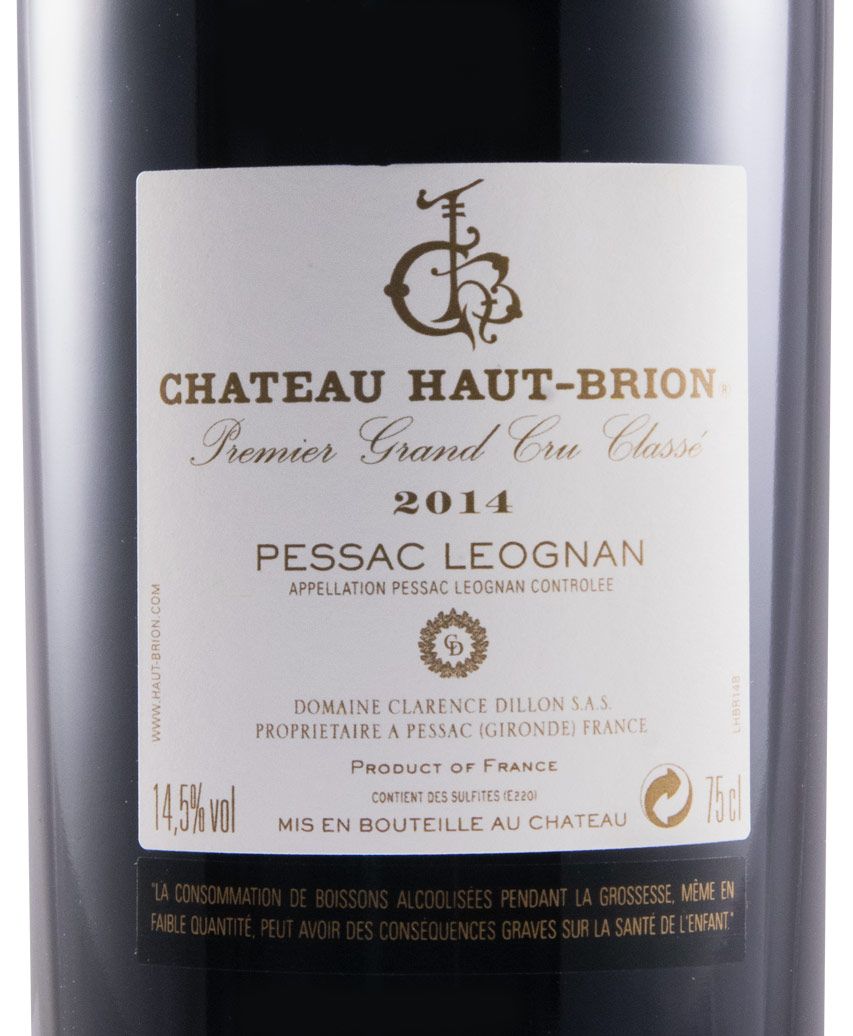 2014 Château Haut-Brion Pessac-Léognan tinto
