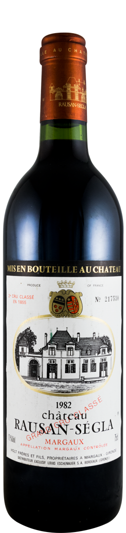 1982 Château Rauzan-Ségla Margaux red