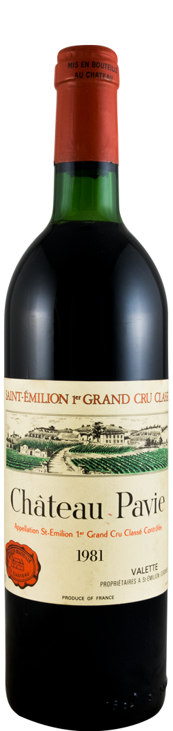 1981 Château Pavie Saint-Émilion tinto