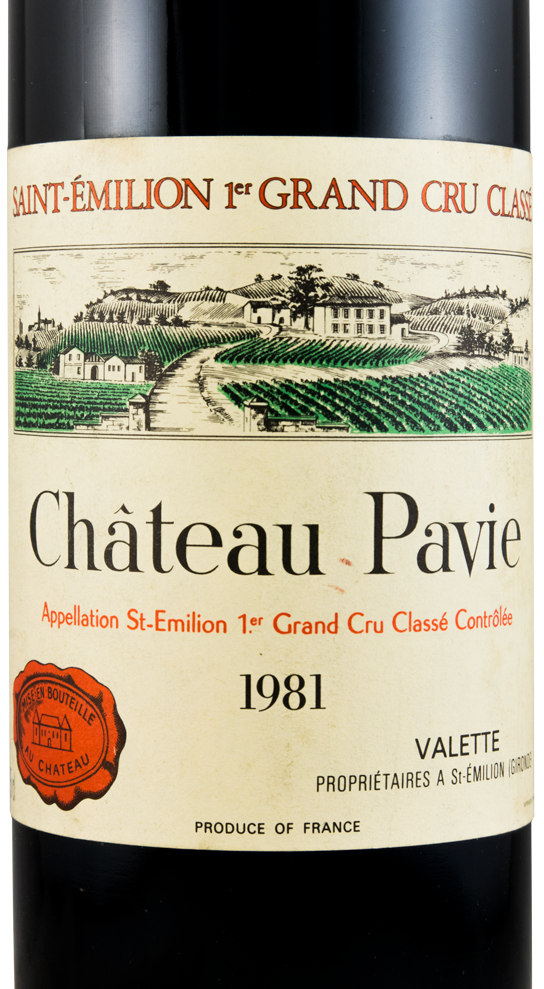 1981 Château Pavie Saint-Émilion tinto