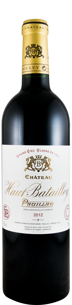 2012 Château Haut-Batailley tinto