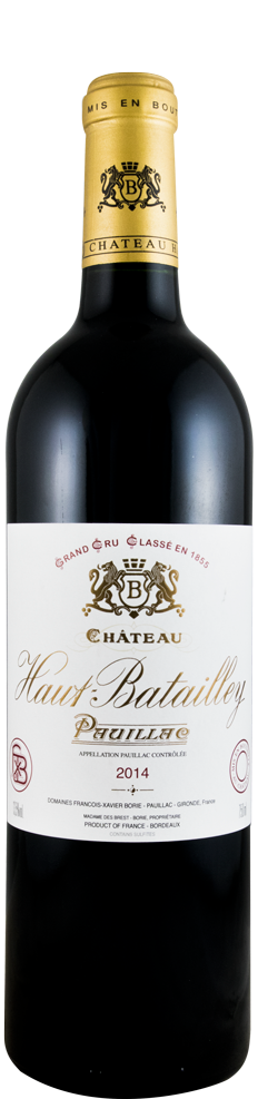 2014 Château Haut-Batailley red