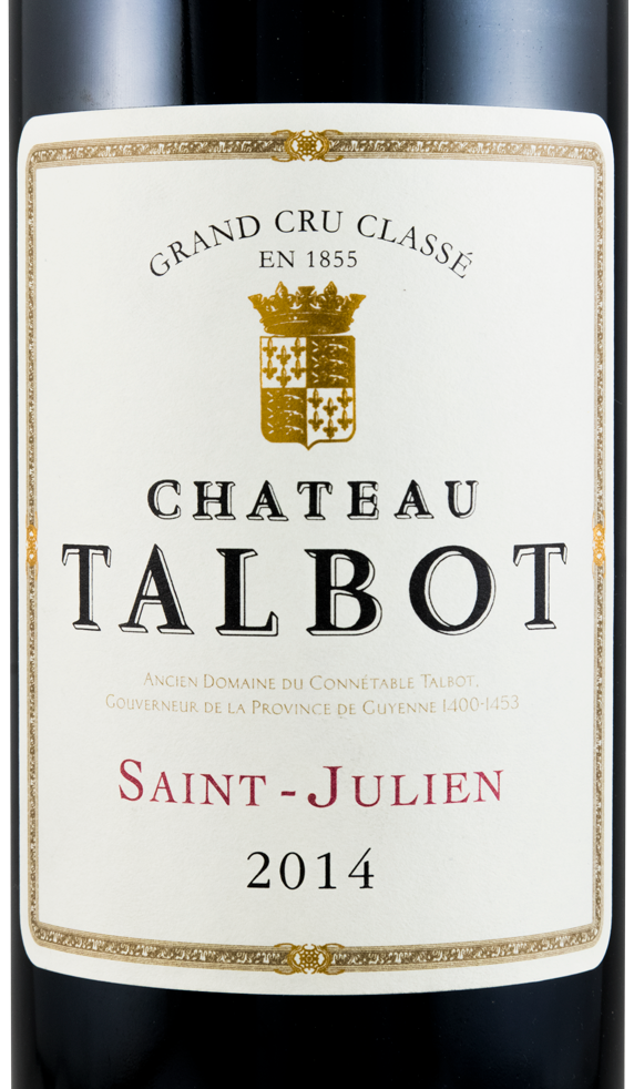 2014 Château Talbot Saint Julien red