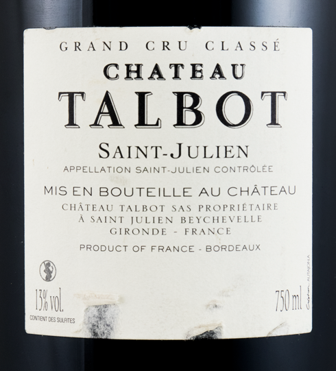 2006 Château Talbot Saint Julien tinto