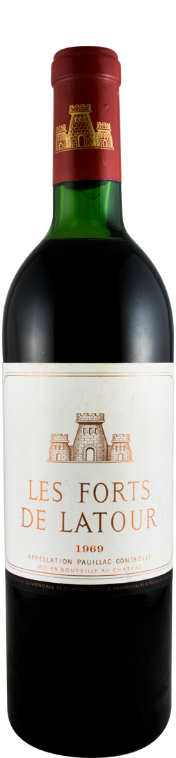 1969 Château Latour Les Forts de Latour Pauillac tinto