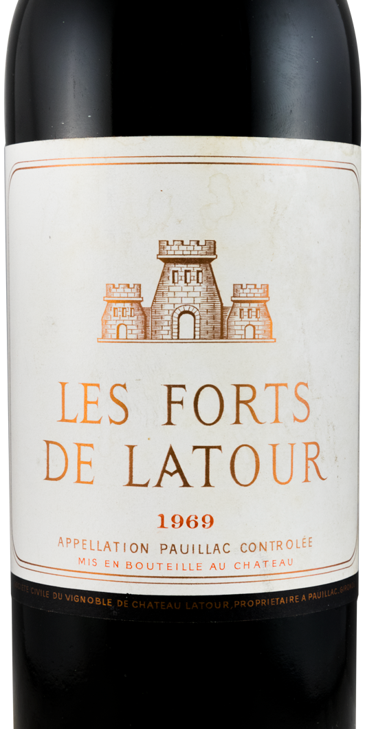 1969 Château Latour Les Forts de Latour Pauillac tinto