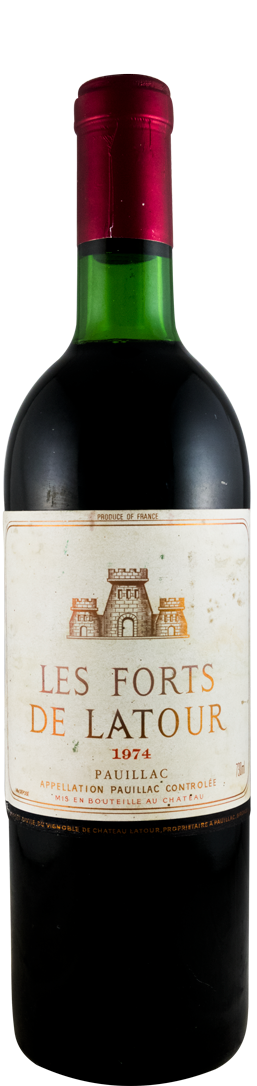 1974 Château Latour Les Forts de Latour Pauillac tinto