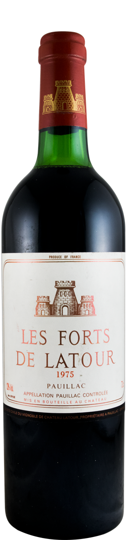 1975 Château Latour Les Forts de Latour Pauillac red
