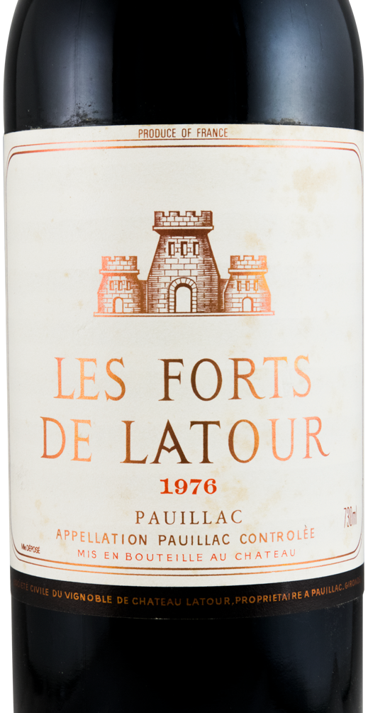1976 Château Latour Les Forts de Latour Pauillac tinto