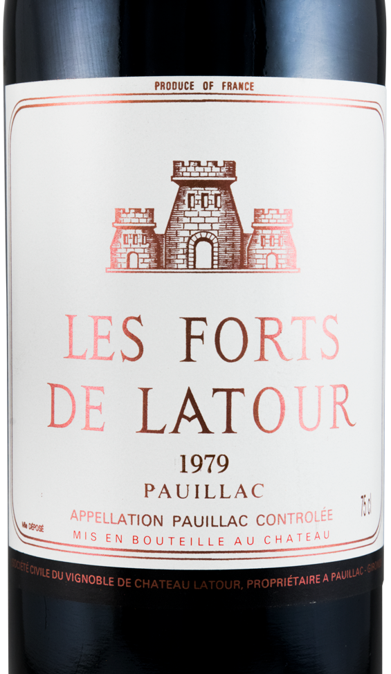 1979 Château Latour Les Forts de Latour Pauillac tinto