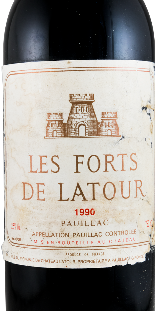 1990 Château Latour Les Forts de Latour Pauillac tinto