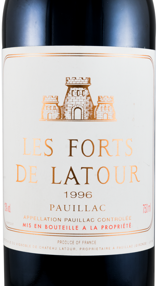 1996 Château Latour Les Forts de Latour Pauillac tinto