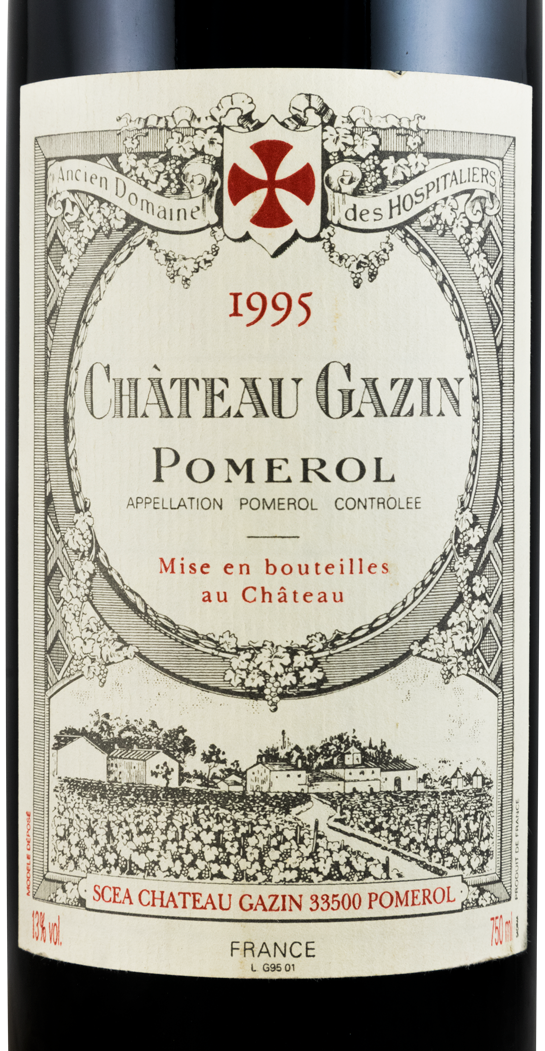 1995 Château Gazin Pomerol tinto